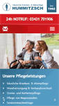 Mobile Screenshot of hummitzsch.de